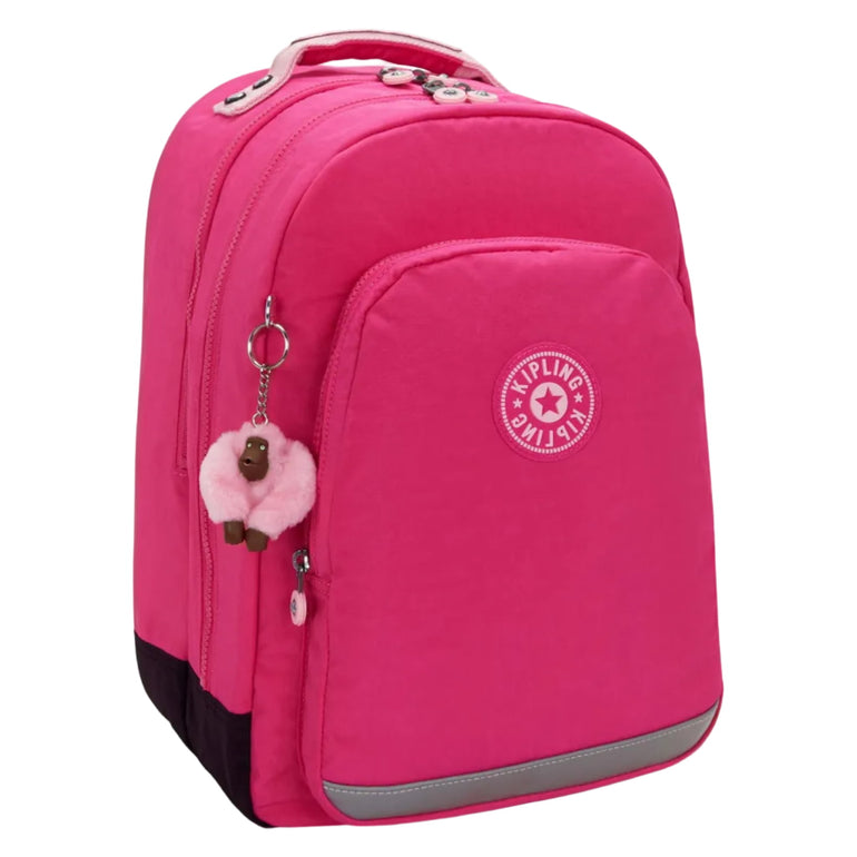 Kipling Backpacks Intense Rose Kipling Classroom 17" Laptop Backpack - Intense Rose