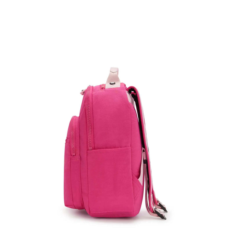 Kipling Backpacks Intense Rose Kipling Seoul Small Tablet Backpack - Intense Rose