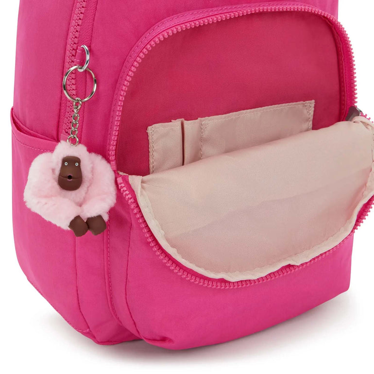 Kipling Backpacks Intense Rose Kipling Seoul Small Tablet Backpack - Intense Rose