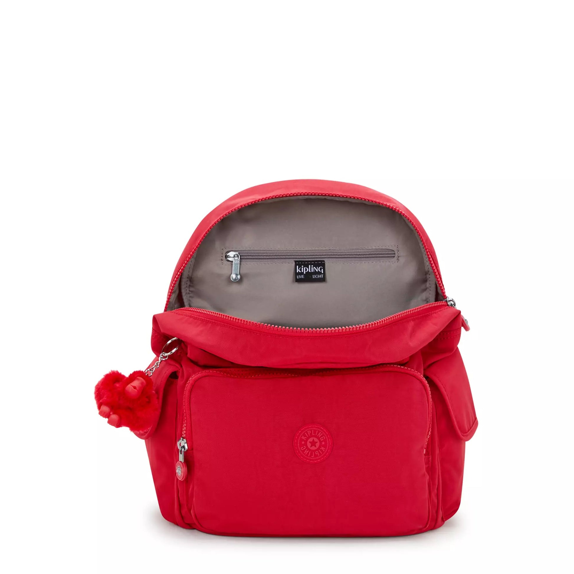 Kipling Backpacks Red Rouge Kipling City Pack Medium Backpack - Red Rouge