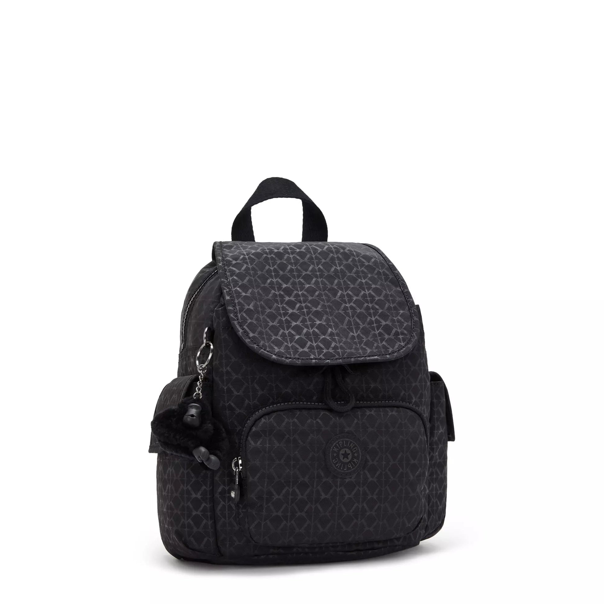 Kipling Backpacks Signature Embossed Kipling City Pack Mini Printed Backpack - Signature Embossed