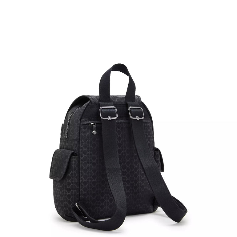Kipling Backpacks Signature Embossed Kipling City Pack Mini Printed Backpack - Signature Embossed