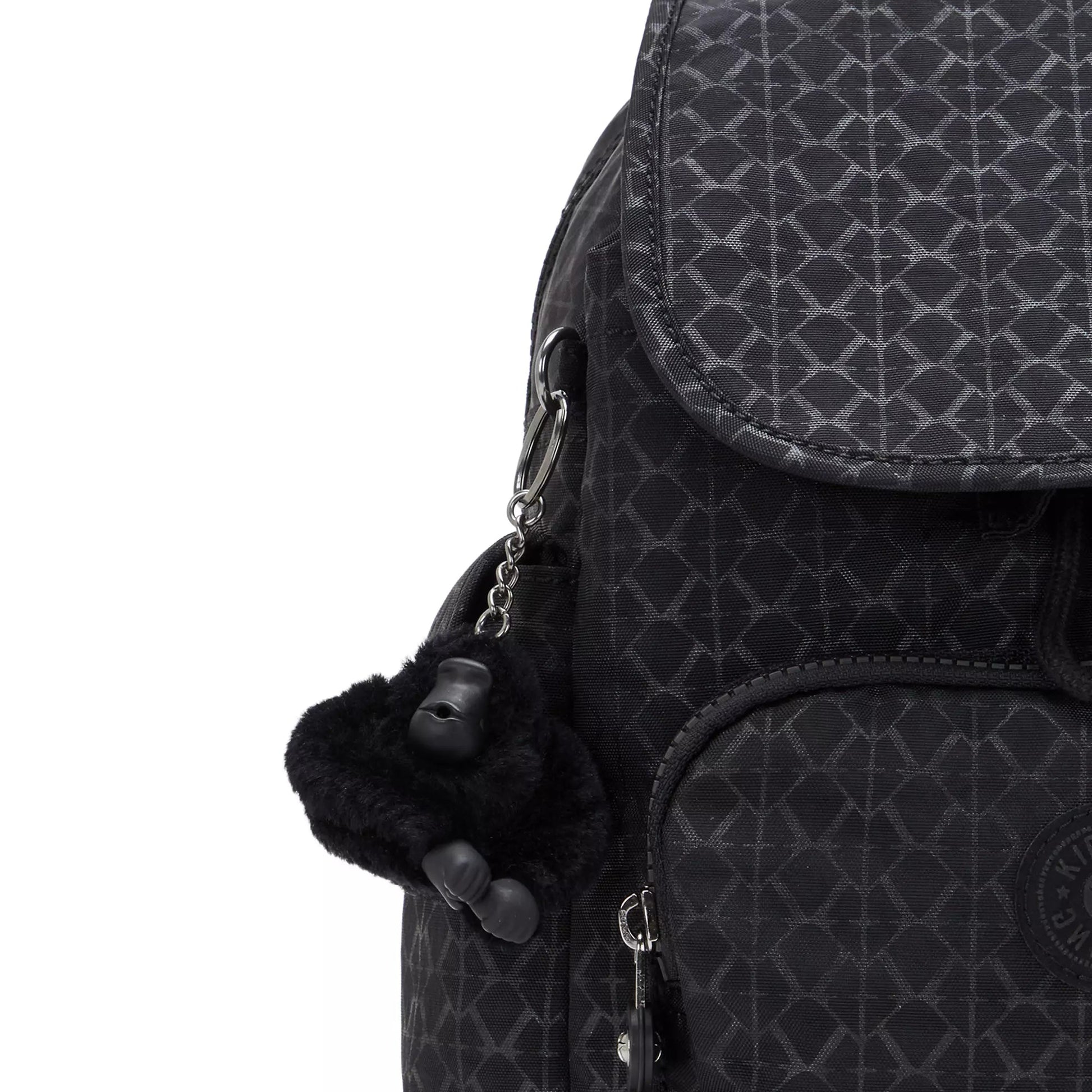 Kipling Backpacks Signature Embossed Kipling City Pack Mini Printed Backpack - Signature Embossed