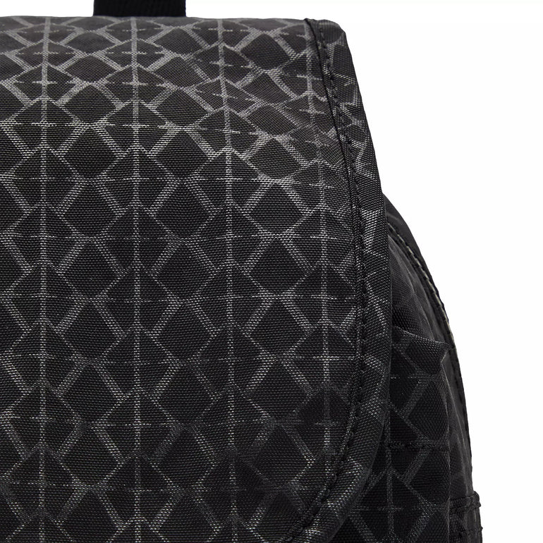 Kipling Backpacks Signature Embossed Kipling City Pack Mini Printed Backpack - Signature Embossed