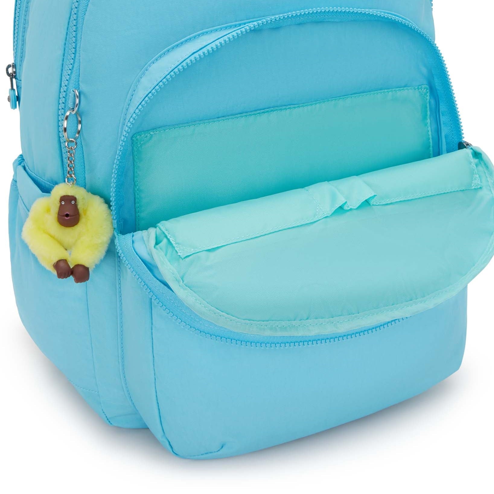 Kipling Backpacks Splash Blue Kipling Seoul Extra Large 17" Laptop Backpack - Splash Blue