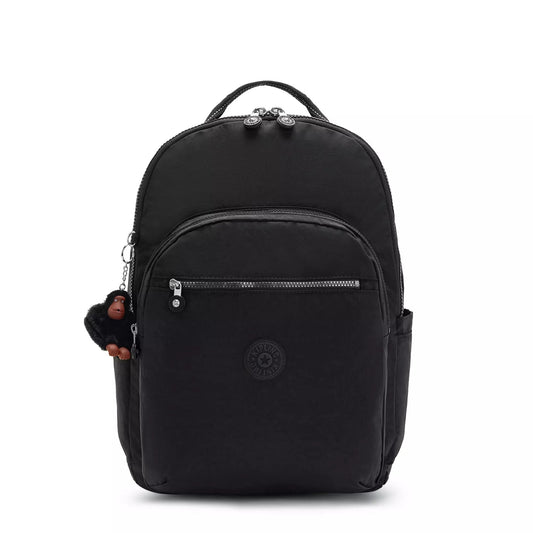 Kipling Backpacks True Black 2 Kipling Seoul Extra Large 17" Laptop Backpack - True Black 2