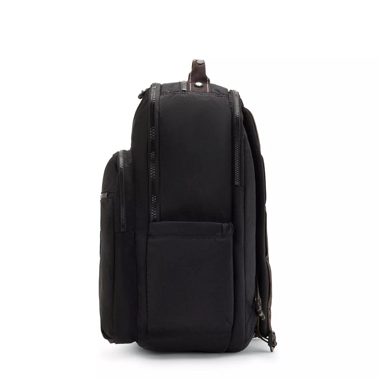 Kipling Backpacks True Black 2 Kipling Seoul Extra Large 17" Laptop Backpack - True Black 2