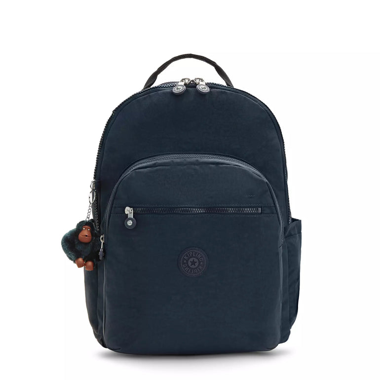 Kipling Backpacks True Blue Tonal 2 Kipling Seoul Extra Large 17" Laptop Backpack - True Blue Tonal 2