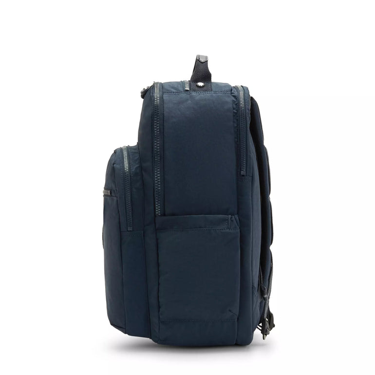Kipling Backpacks True Blue Tonal 2 Kipling Seoul Extra Large 17" Laptop Backpack - True Blue Tonal 2