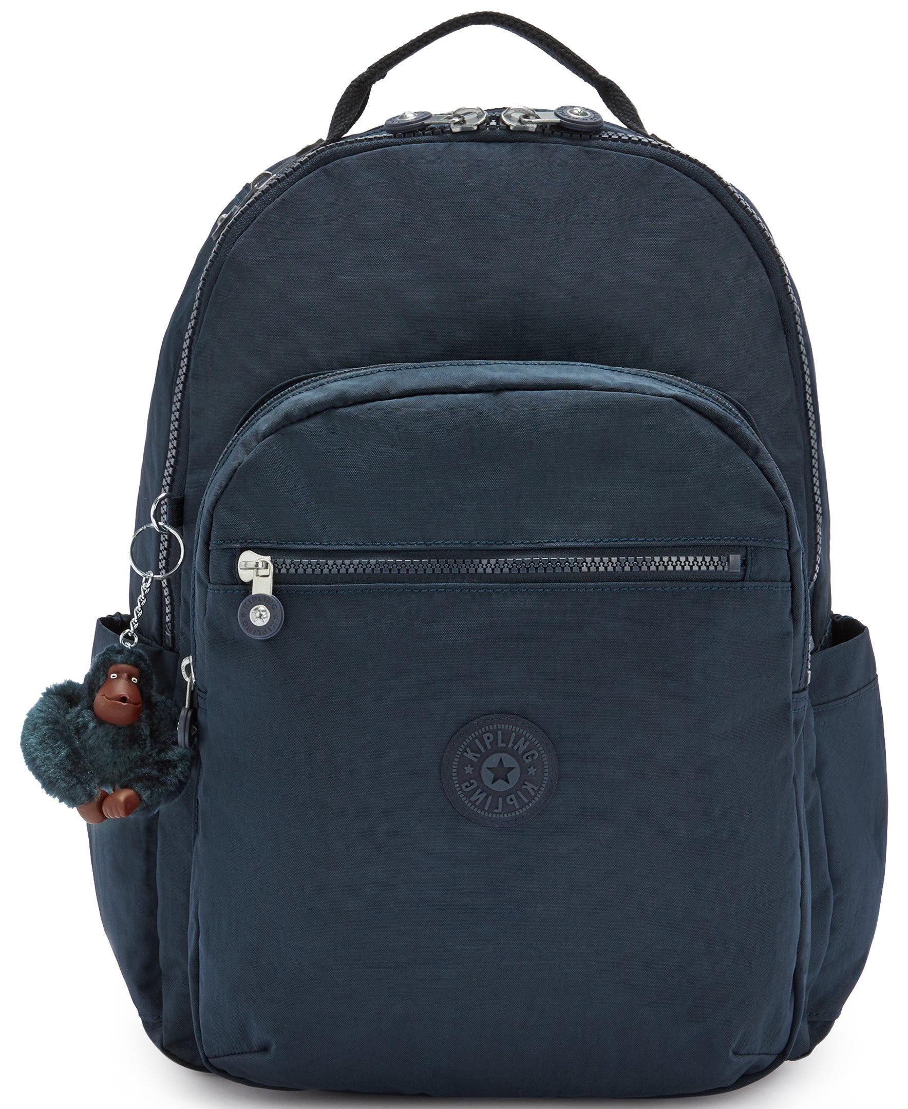 Kipling Backpacks True Blue Tonal 2 Kipling Seoul Large 15" Laptop Backpack - True Blue Tonal 2