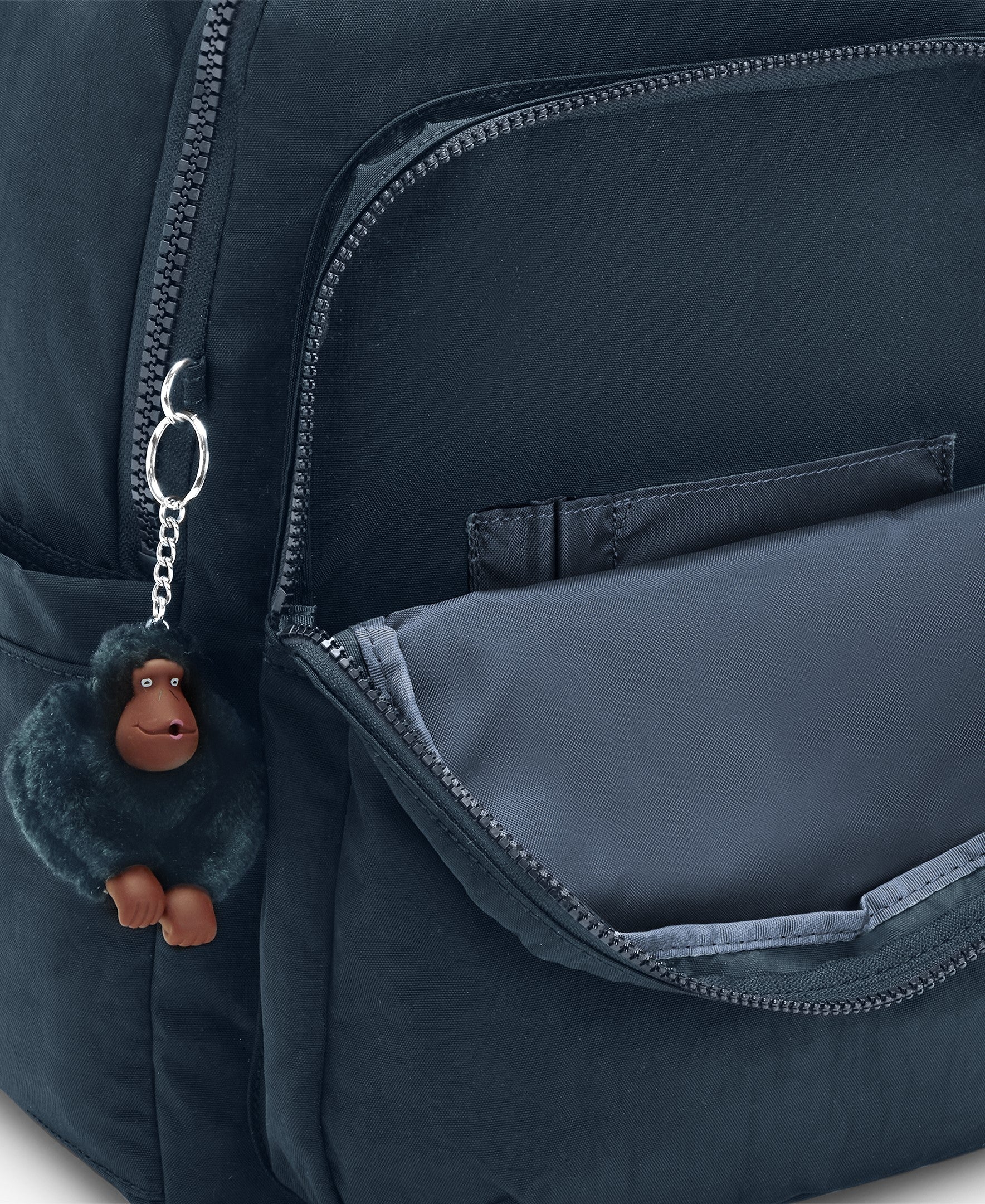Kipling Backpacks True Blue Tonal 2 Kipling Seoul Large 15" Laptop Backpack - True Blue Tonal 2