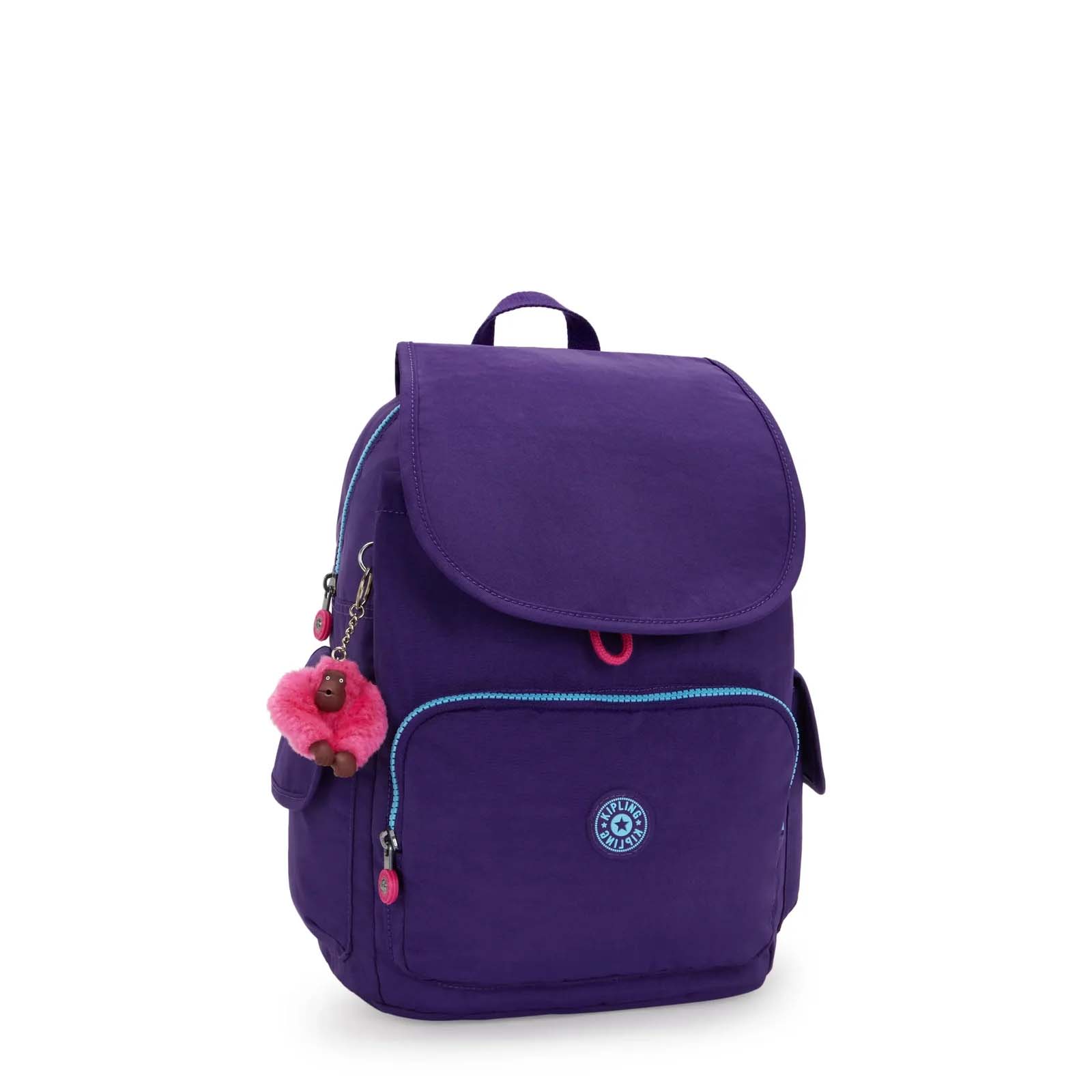Kipling Backpacks VIP Purple Kipling City Pack Backpack - VIP Purple