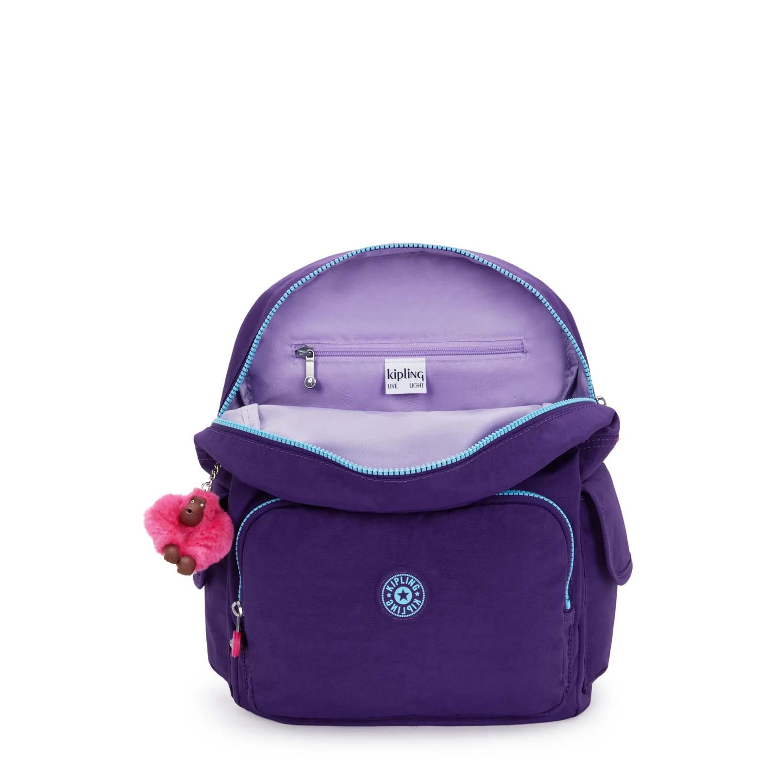Kipling Backpacks VIP Purple Kipling City Pack Backpack - VIP Purple