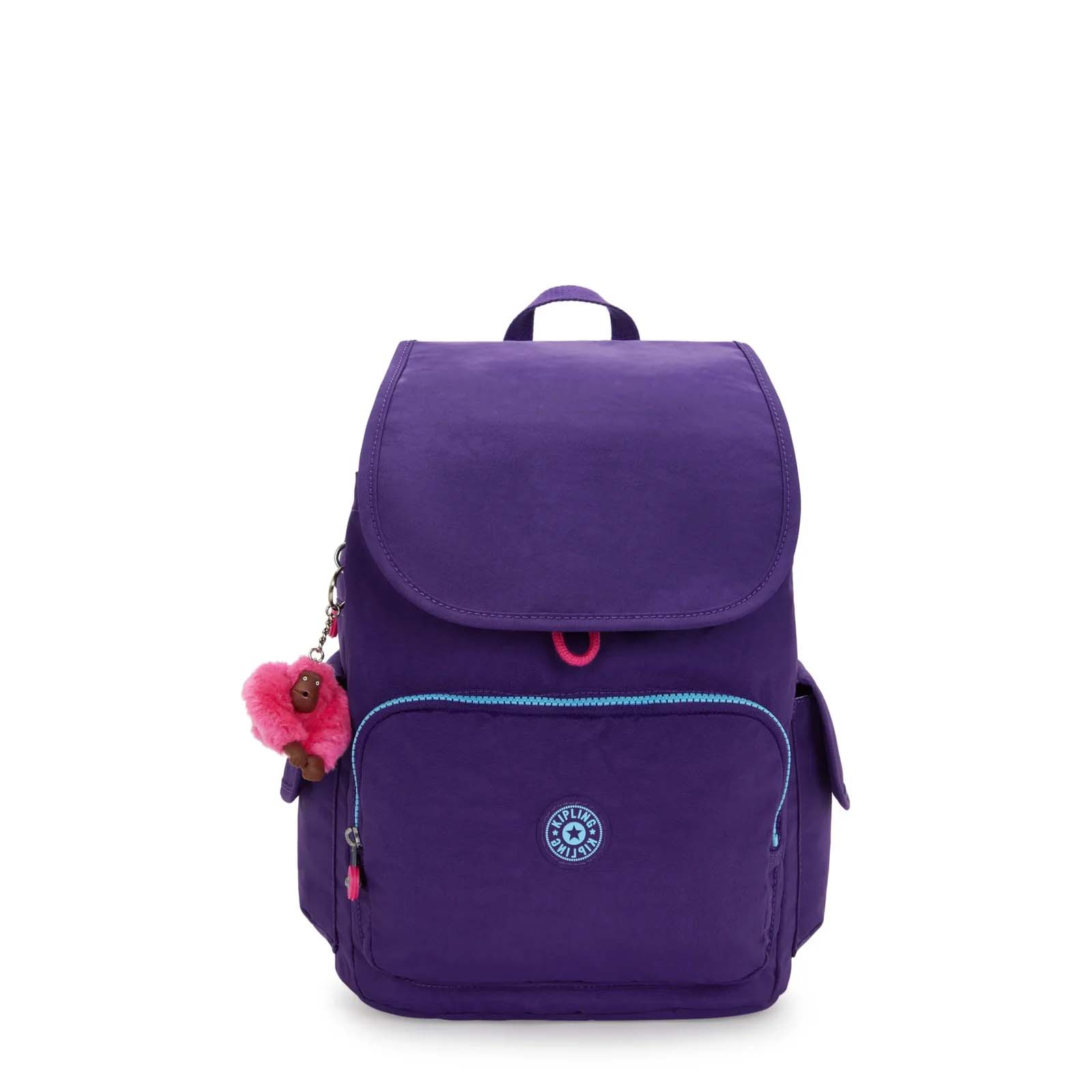 Kipling Backpacks VIP Purple Kipling City Pack Backpack - VIP Purple