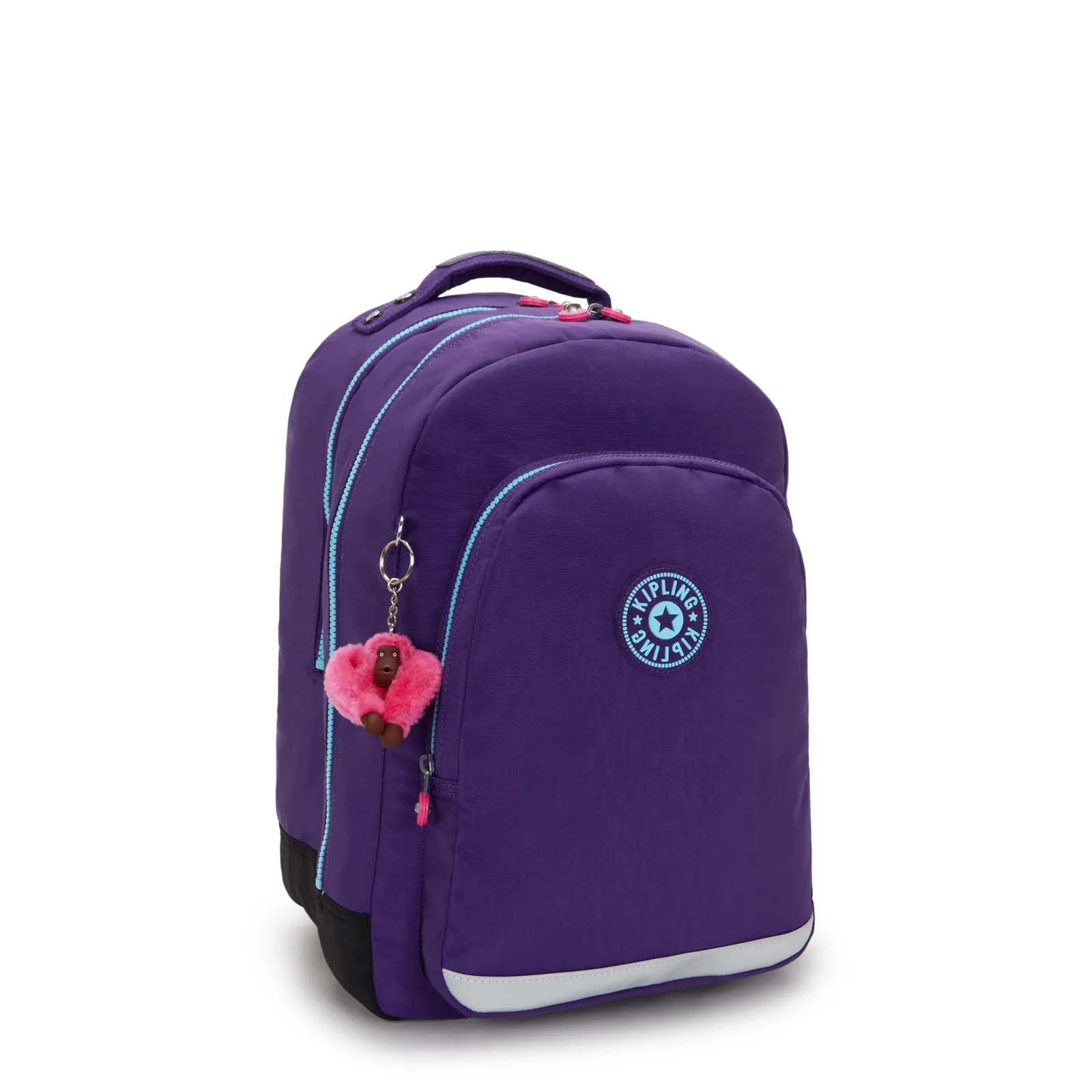 Kipling Backpacks VIP Purple Kipling Classroom 17" Laptop Backpack - VIP Purple