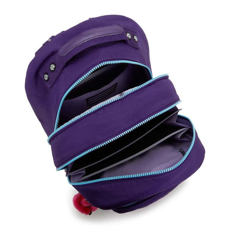 Kipling Backpacks VIP Purple Kipling Classroom 17" Laptop Backpack - VIP Purple