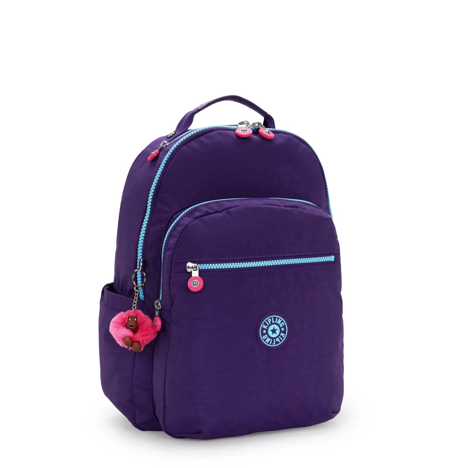 Kipling Backpacks VIP Purple Kipling Seoul Large 15" Laptop Backpack - VIP Purple