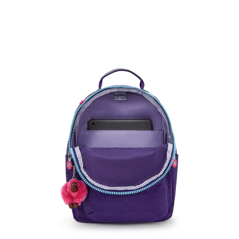 Kipling Backpacks VIP Purple Kipling Seoul Small Tablet Backpack - VIP Purple