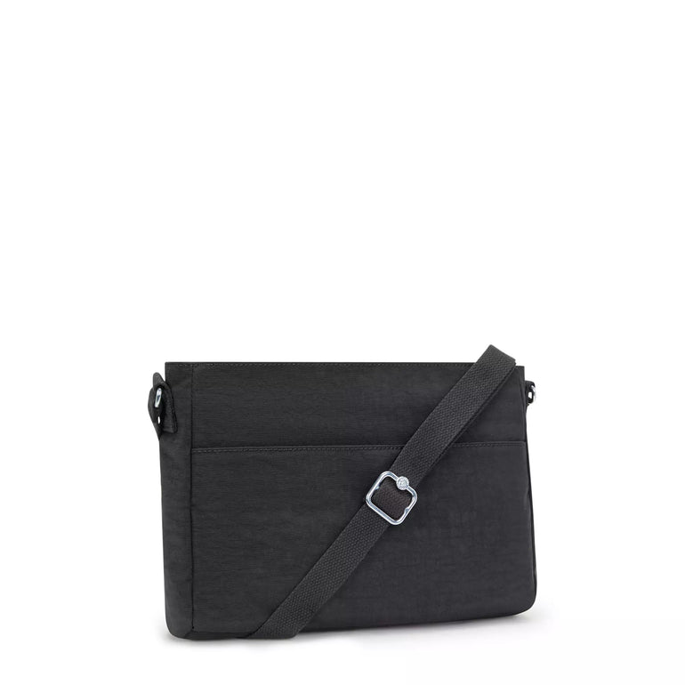 Kipling Cross-Body Bag Black Noir Kipling New Angie Crossbody Bag - Black Noir