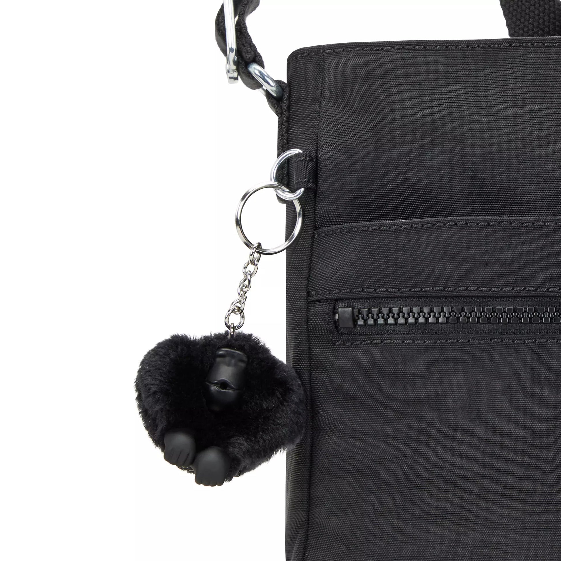 Kipling Cross-Body Bag Black Noir Kipling New Angie Crossbody Bag - Black Noir