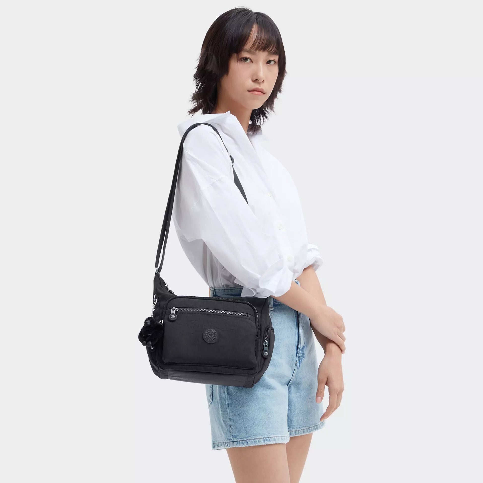 Kipling Cross-Body Bag Blue Bleu 2 Kipling Gabbie Small Crossbody Bag - Blue Bleu 2