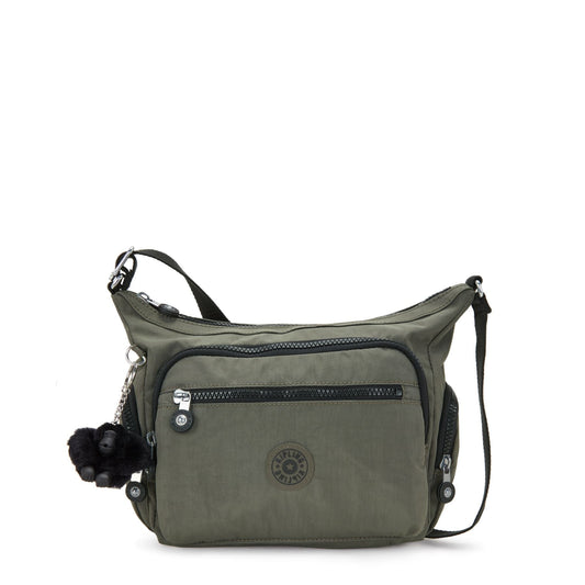 Kipling Cross-Body Bag Green Moss Kipling Gabbie Small Crossbody Bag - Green Moss