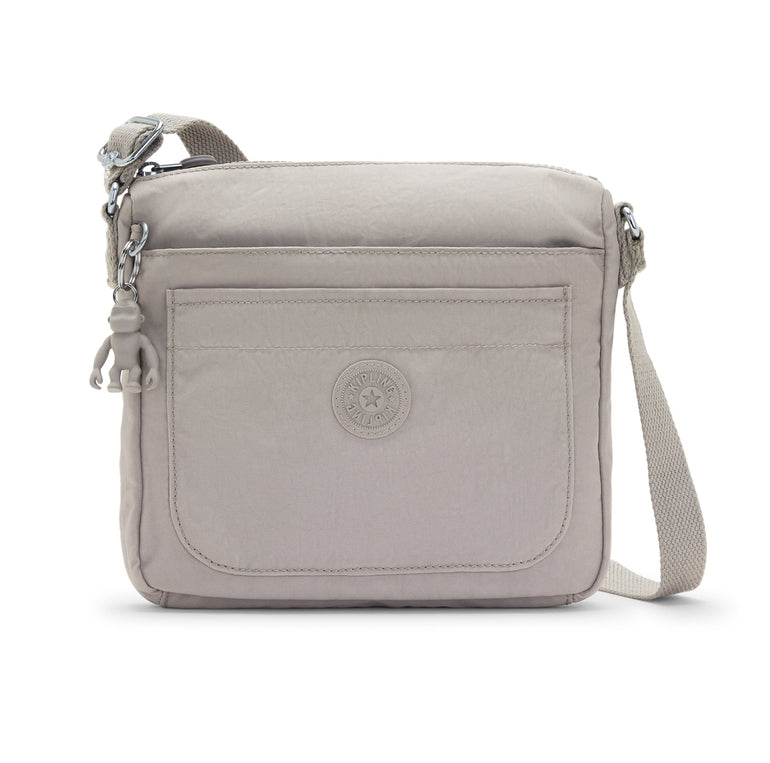 Kipling Cross-Body Bag Grey Gris Kipling Sebastian Crossbody Bag - Grey Gris