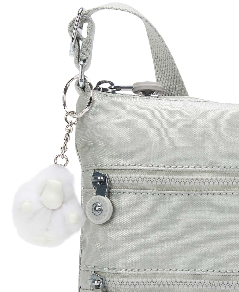 Kipling Cross-Body Bag New Bright Metallic Kipling Keiko Metallic Crossbody Mini Bag - New Bright Metallic