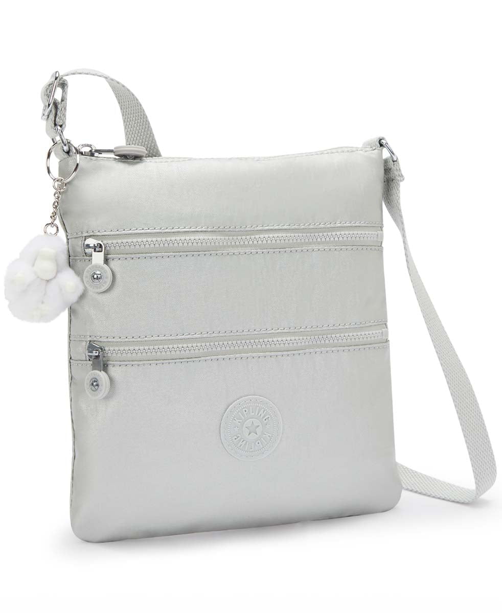 Kipling Cross-Body Bag New Bright Metallic Kipling Keiko Metallic Crossbody Mini Bag - New Bright Metallic