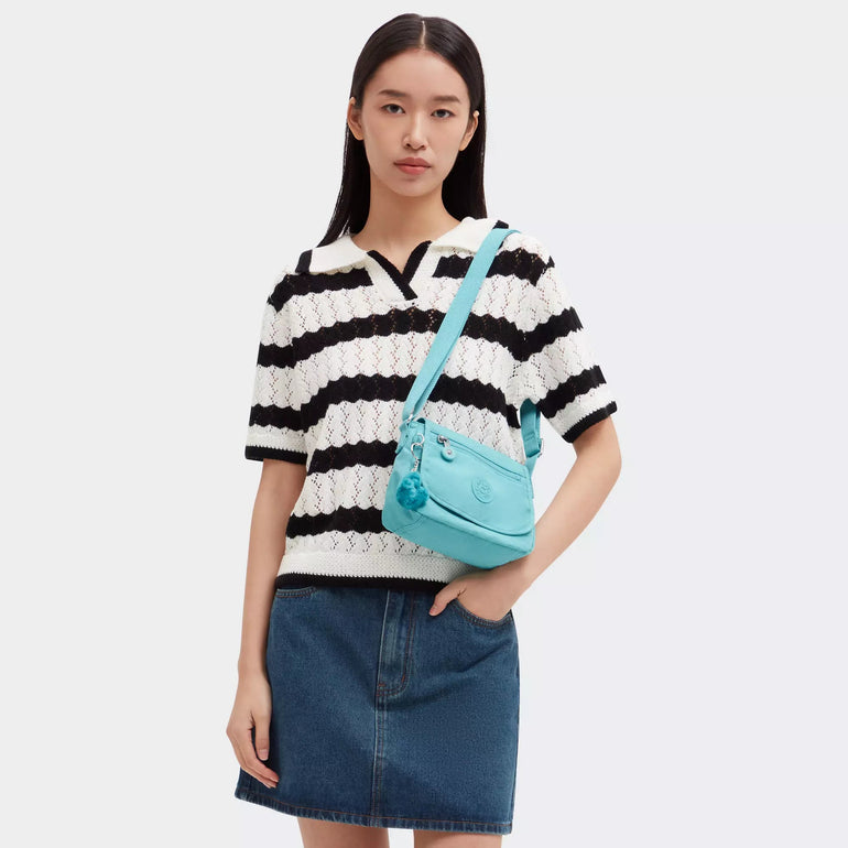 Kipling Cross-Body Bag Red Rouge KIpling Sabian Crossbody Mini Bag - Red Rouge