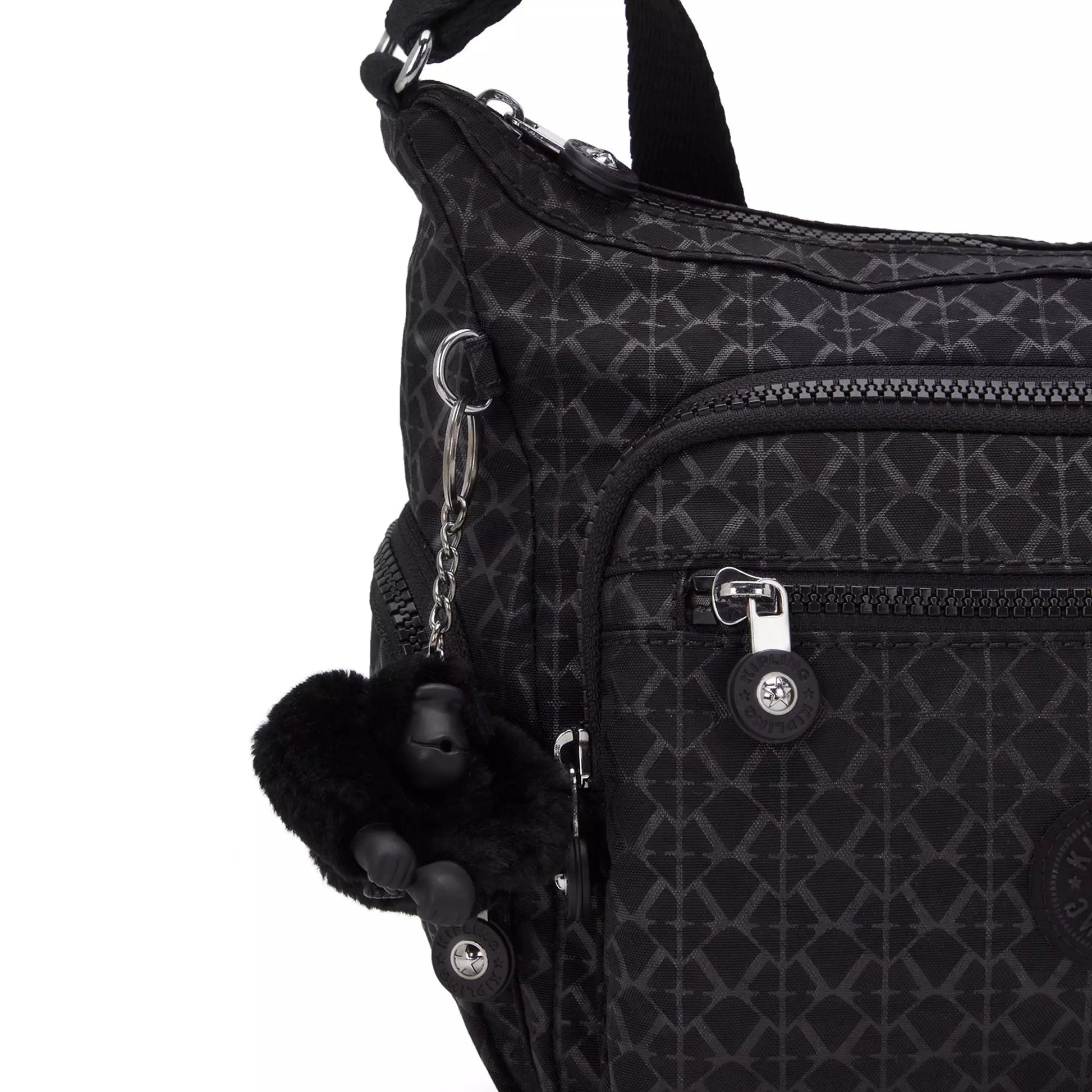 Kipling Cross-Body Bag Signature Embossed Kipling Gabbie Small Printed Crossbody Bag - Signature Embossed