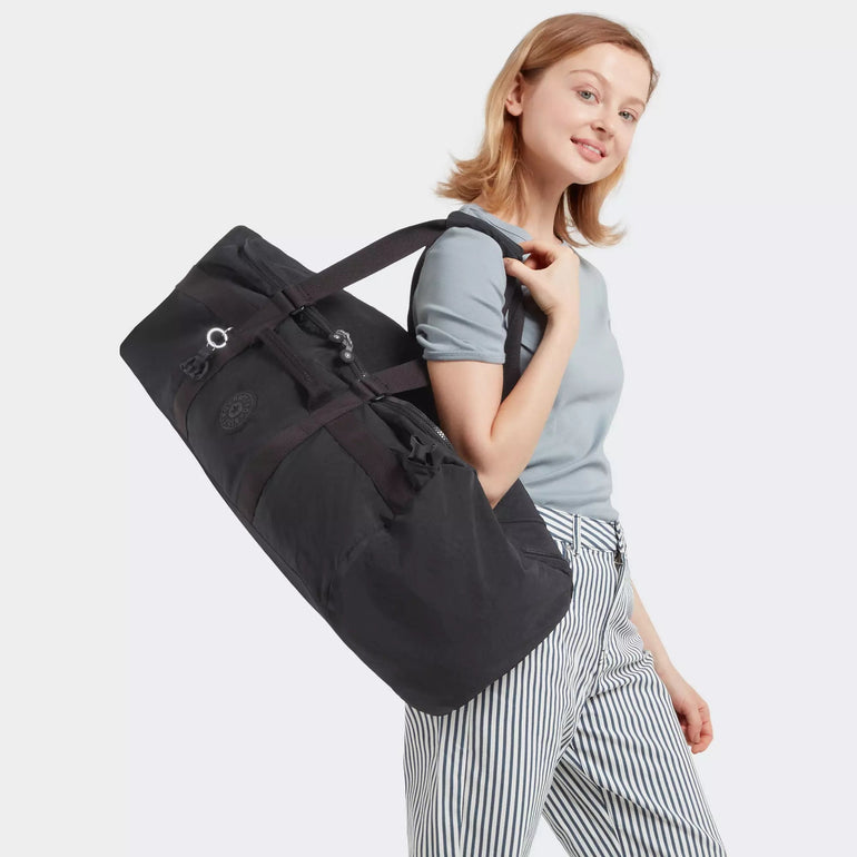 Kipling Duffles Black Noir Kipling Jonis Medium Laptop Duffle Backpack - Black Noir