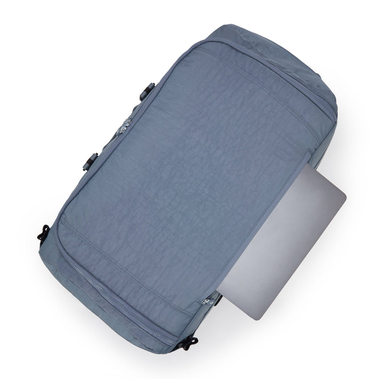 Kipling Duffles Blue Stone Kipling Jonis Medium Laptop Duffle Backpack - Blue Stone