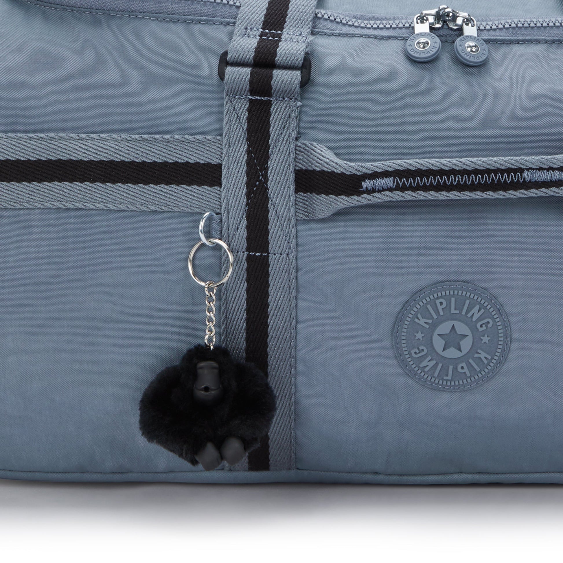 Kipling Duffles Blue Stone Kipling Jonis Medium Laptop Duffle Backpack - Blue Stone
