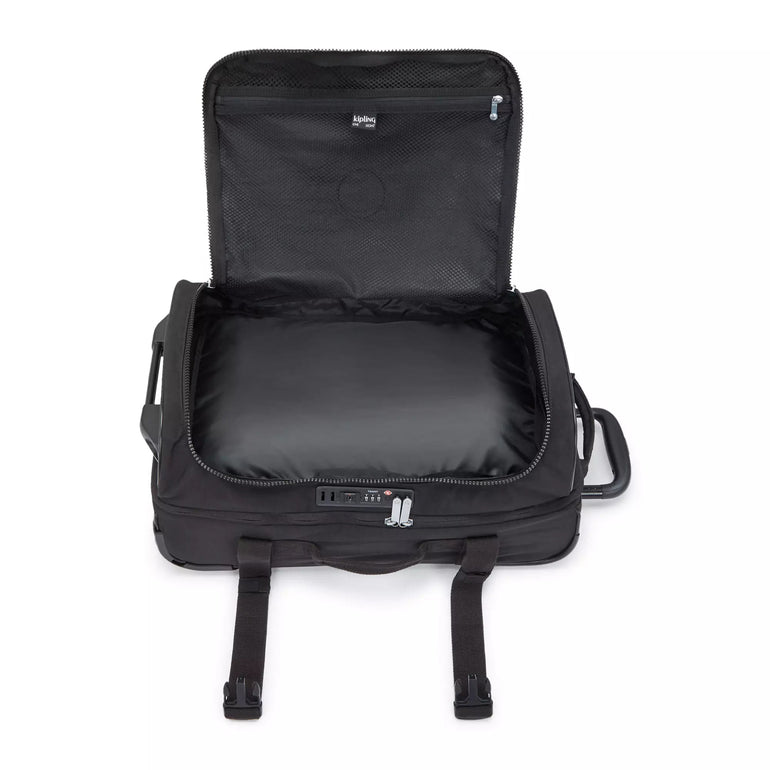 Kipling Luggage Black Noir Kipling Aviana Small Rolling Carry-On Luggage - Black Noir