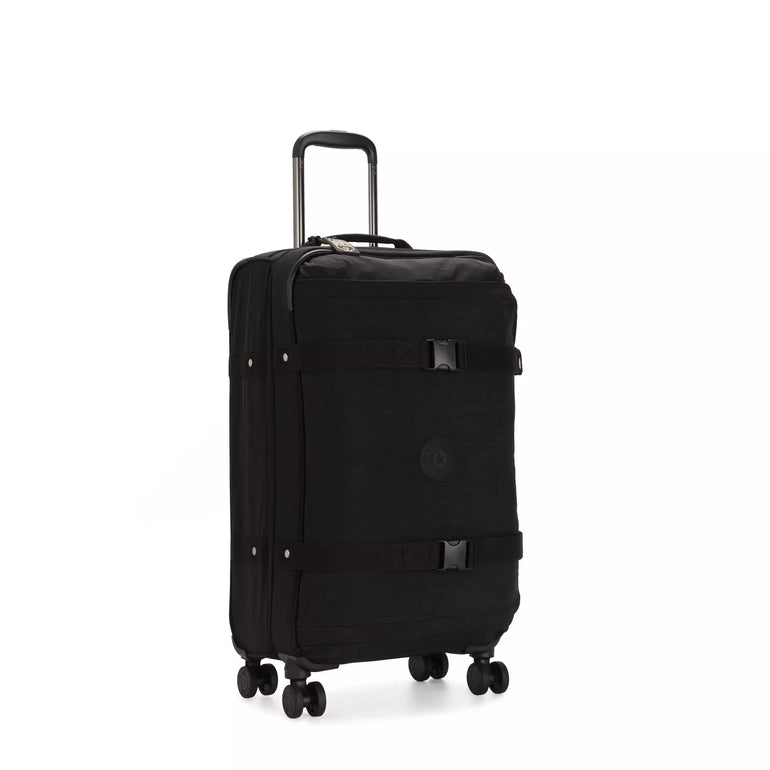 Kipling Luggage Black Noir Kipling Spontaneous Medium Rolling Luggage - Black Noir