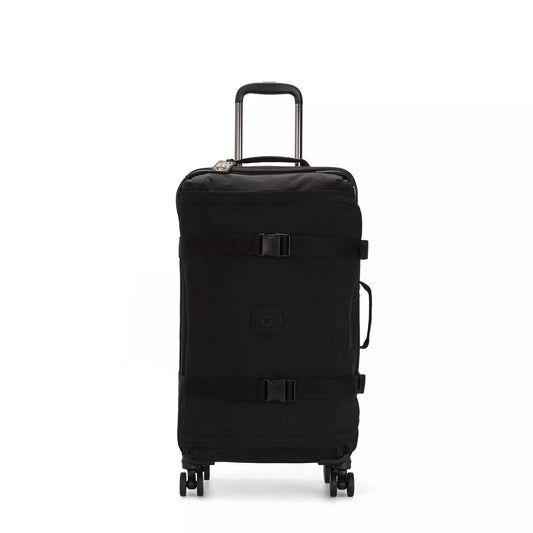 Kipling Luggage Black Noir Kipling Spontaneous Medium Rolling Luggage - Black Noir