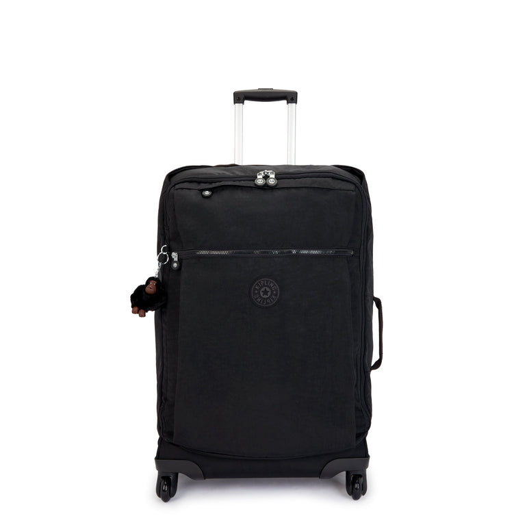 Kipling Luggage Black Tonal Kipling Darcey Medium Rolling Luggage - Black Tonal