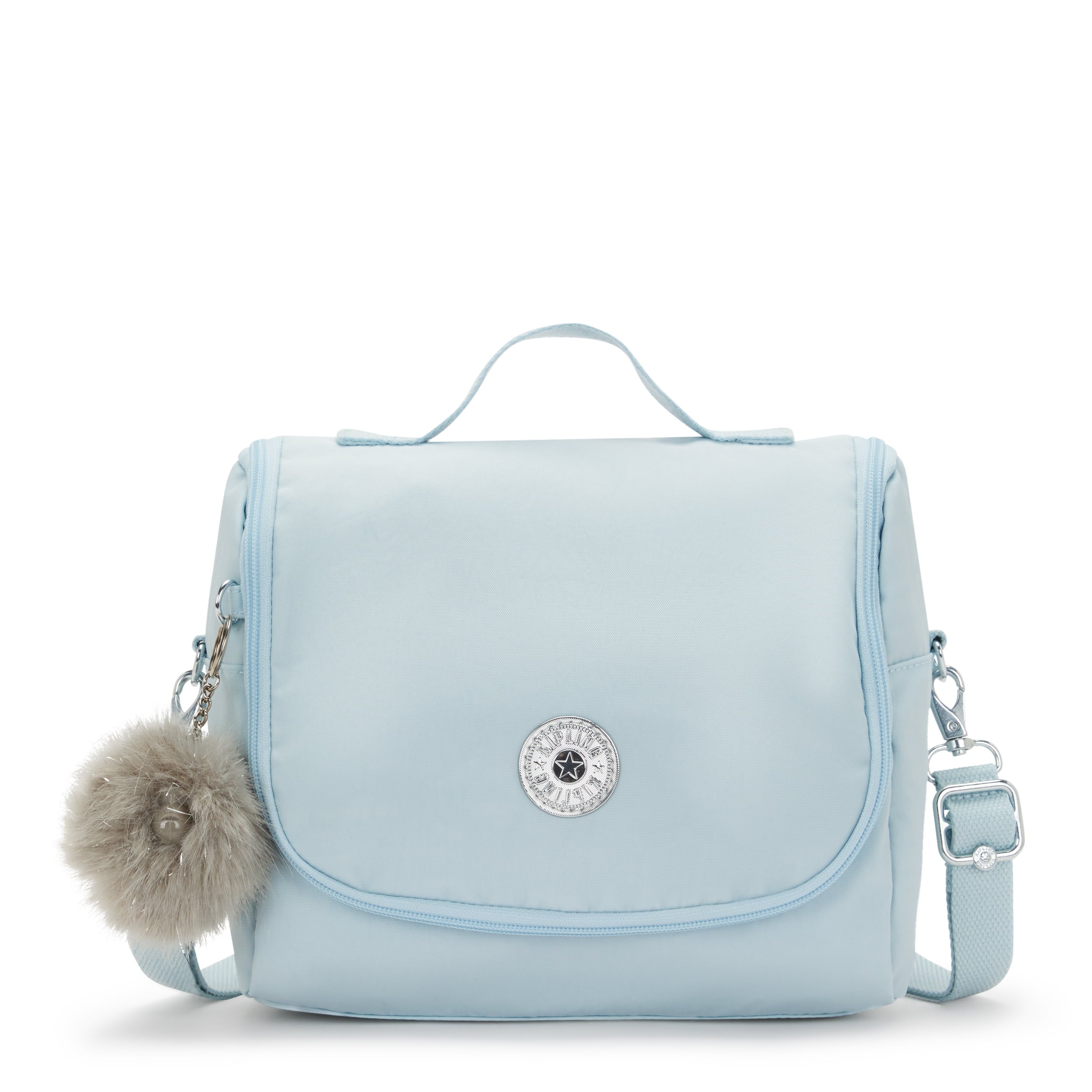 Kipling Lunch Bag Bridal Blue Kipling New Kichirou Lunch Bag - Bridal Blue