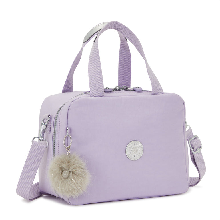 Kipling Lunch Bag Bridal Lavender Kipling Miyo Lunch Bag - Bridal Lavender