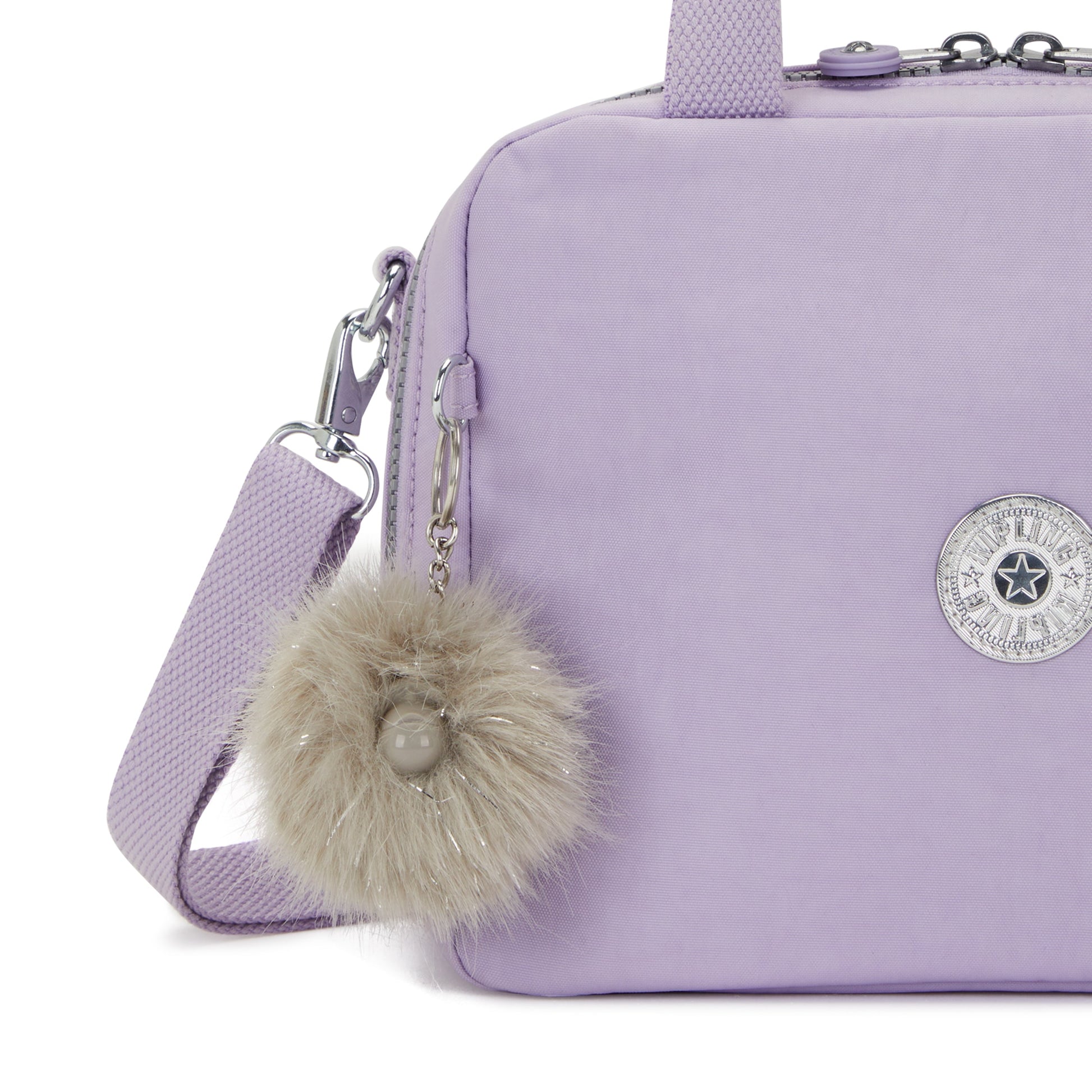 Kipling Lunch Bag Bridal Lavender Kipling Miyo Lunch Bag - Bridal Lavender