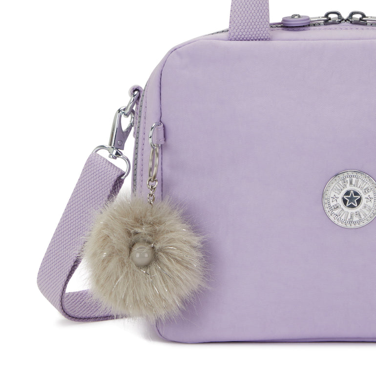 Kipling Lunch Bag Bridal Lavender Kipling Miyo Lunch Bag - Bridal Lavender