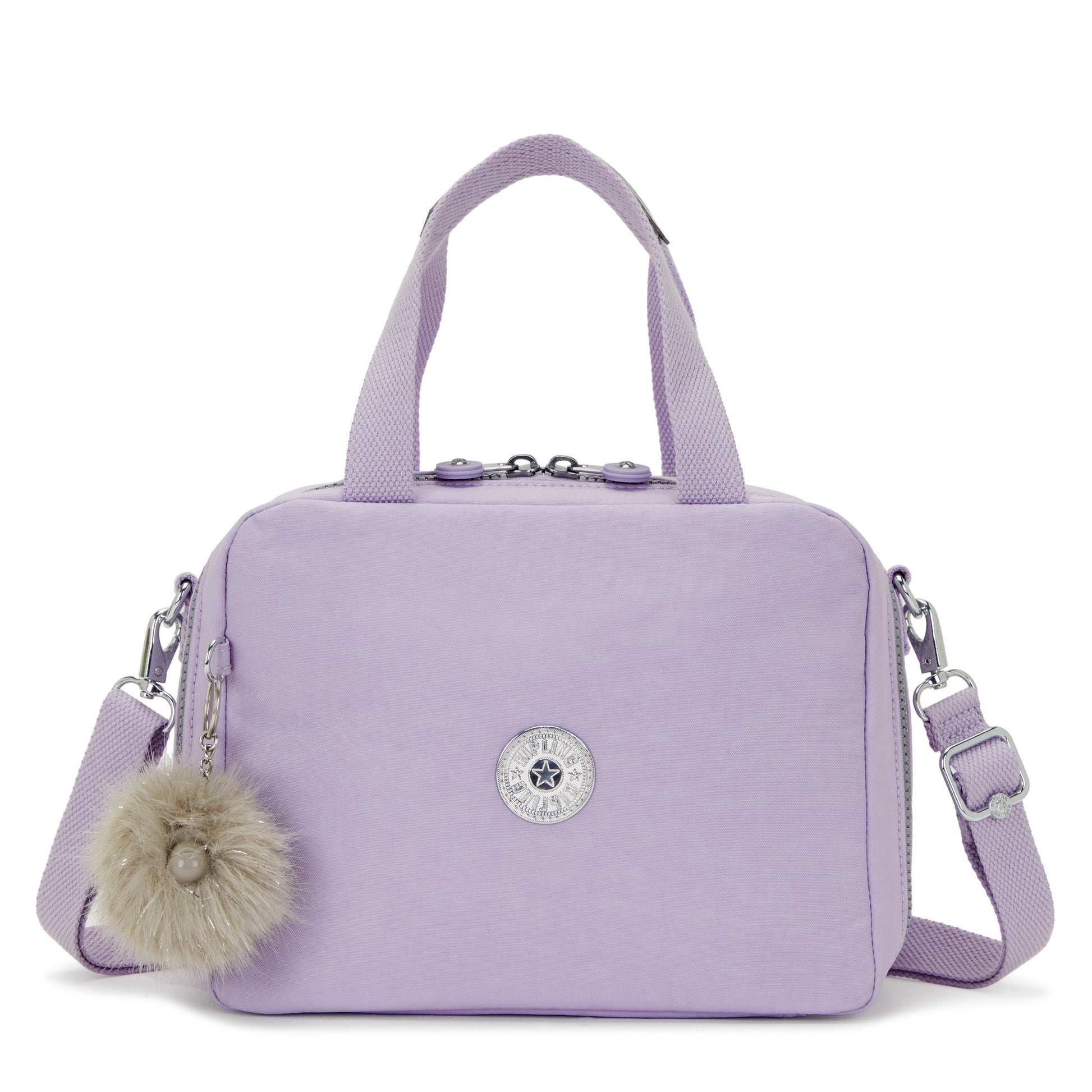 Kipling Lunch Bag Bridal Lavender Kipling Miyo Lunch Bag - Bridal Lavender