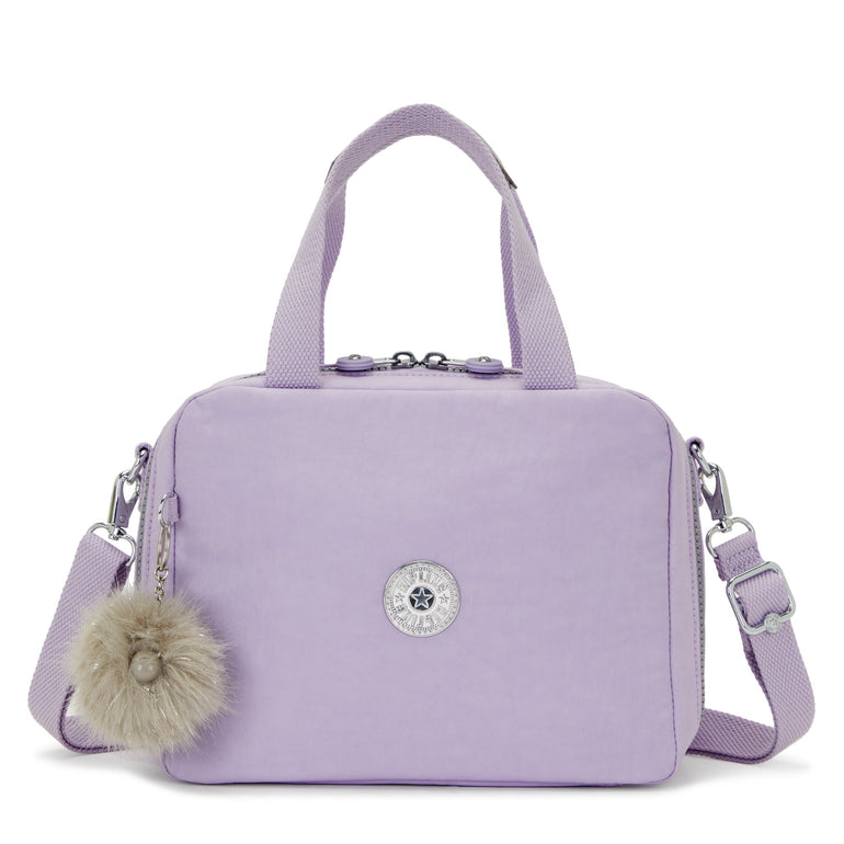 Kipling Lunch Bag Bridal Lavender Kipling Miyo Lunch Bag - Bridal Lavender