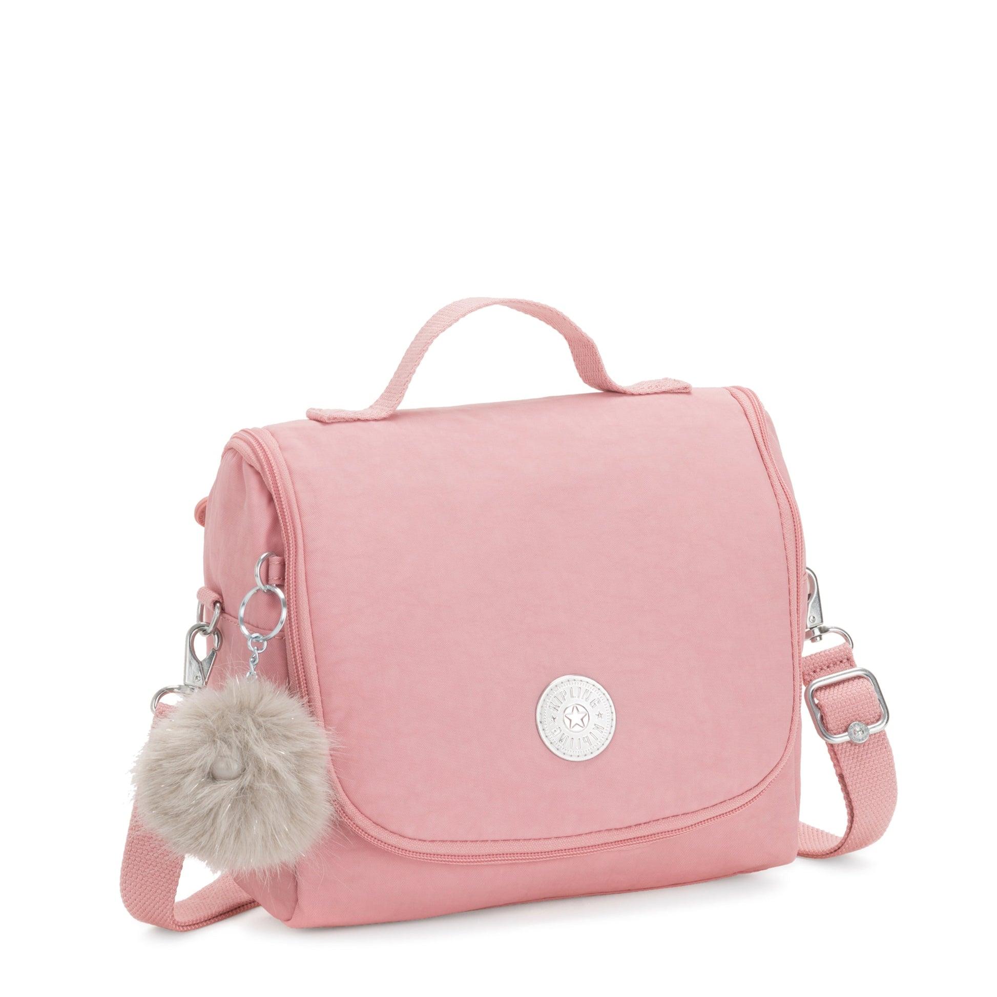 Kipling Lunch Bag Bridal Rose Kipling New Kichirou Lunch Bag - Bridal Rose
