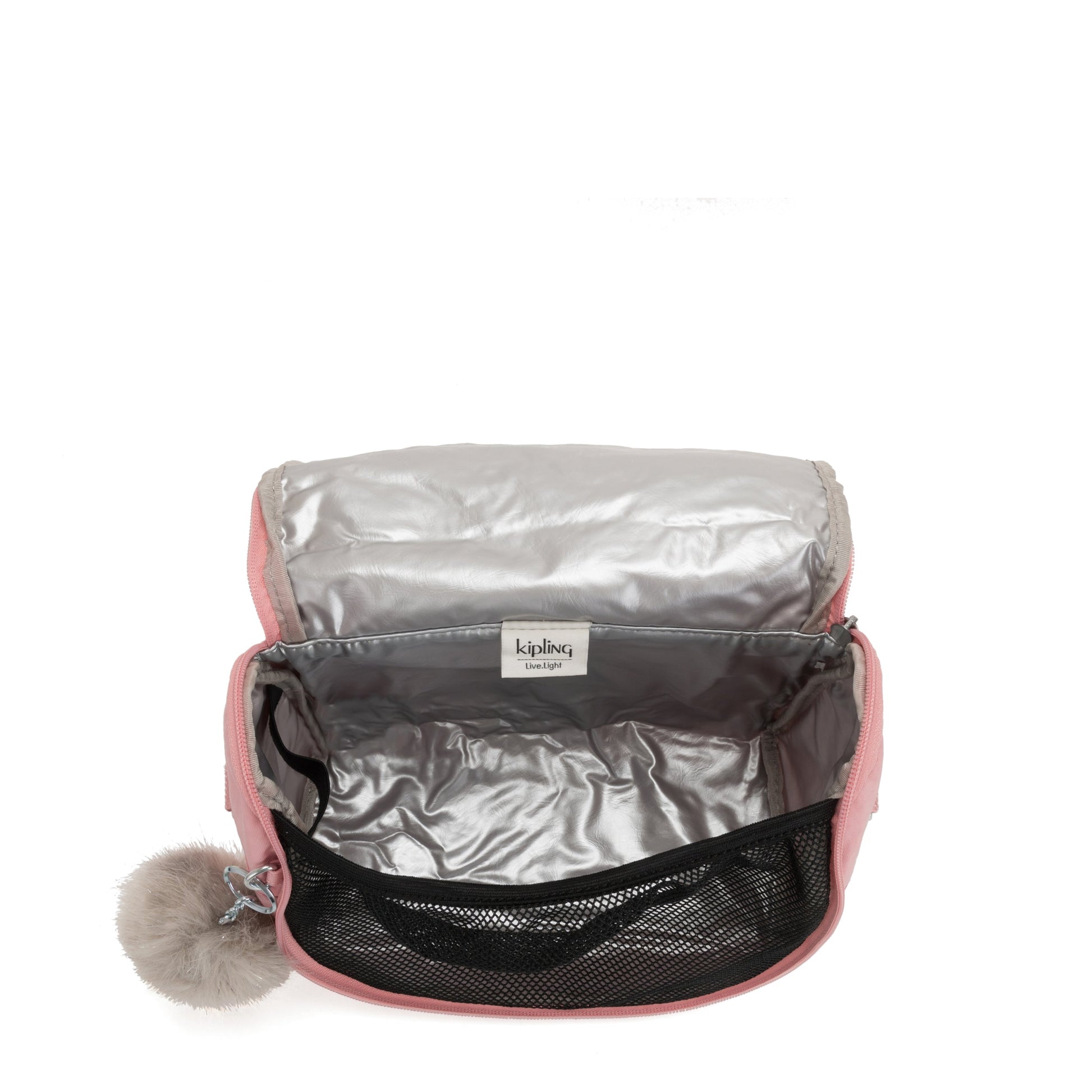 Kipling Lunch Bag Bridal Rose Kipling New Kichirou Lunch Bag - Bridal Rose
