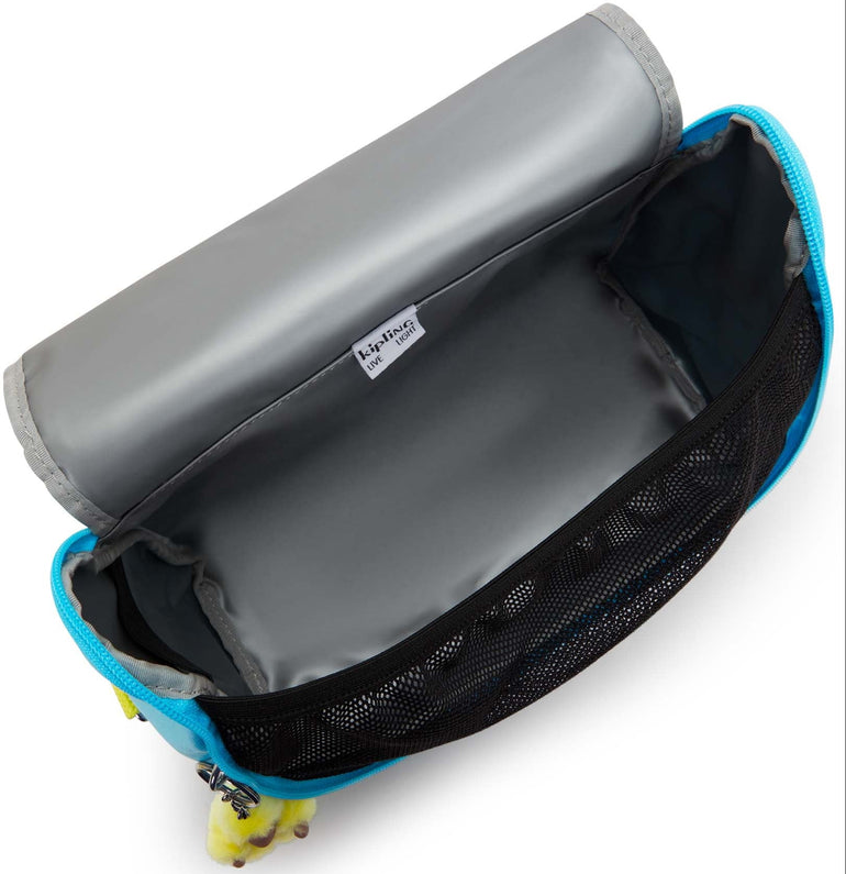 Kipling Lunch Bag Splash Blue Kipling New Kichirou Lunch Bag - Splash Blue