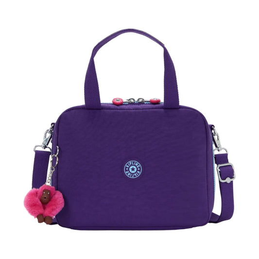 Kipling Lunch Bag VIP Purple Kipling Miyo Lunch Bag - VIP Purple