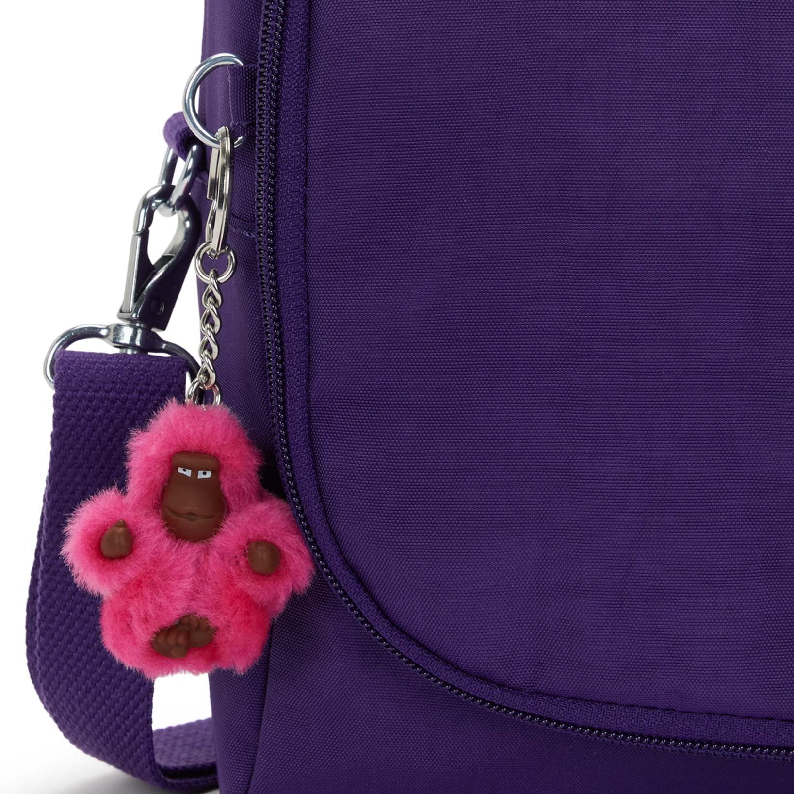 Kipling Lunch Bag VIP Purple Kipling New Kichirou Lunch Bag - VIP Purple