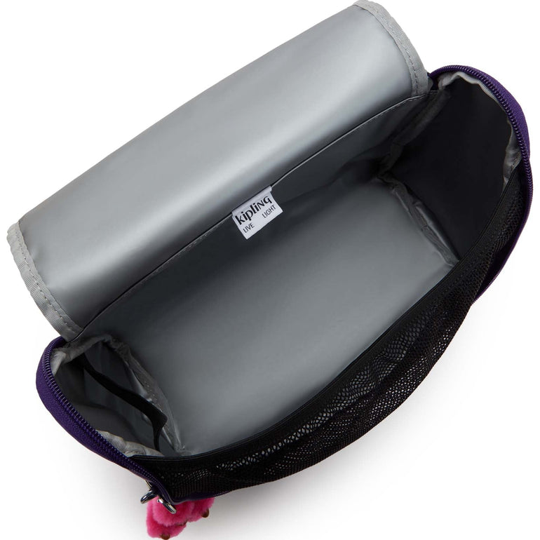 Kipling Lunch Bag VIP Purple Kipling New Kichirou Lunch Bag - VIP Purple